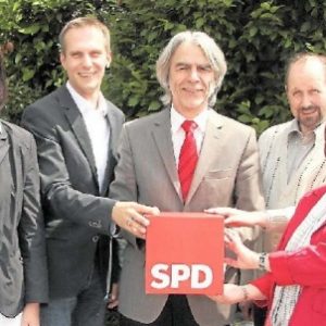 Der neue Vorstand des SPD-Kreisverbandes