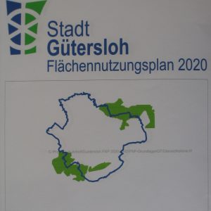 In der Diskussion: Der Entwurf zum Flächennutzungsplan der Stadt Gütersloh.
