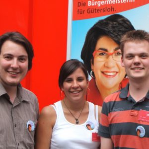von links nach rechts: Martin Goecke, Anke Unger, Dennis Selent