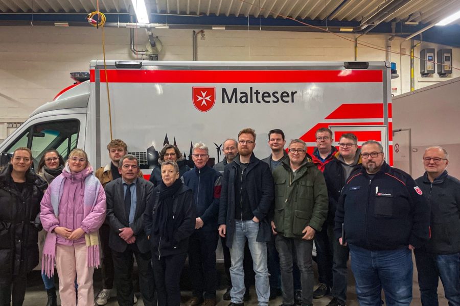 Besuch des Malteser Hilfsdienstes