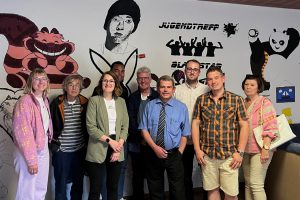 Besuch Black Star -Jugendtreff
